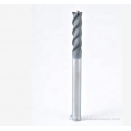 Radius CVD Diamond coated carbide milling cutter